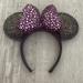 Disney Accessories | 2020 Disney Parks Celestial Holographic Purple Minnie Ears | Color: Purple/Silver | Size: Os