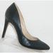 Jessica Simpson Shoes | Jessica Simpson Veronica Snake Print Man Made Pointed Toe Pump Heels 8.5m | Color: Black | Size: 8.5