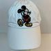 Disney Accessories | Disney Parks - Mickey Mouse Sequined Velcro Strap Cap | Color: White | Size: Os