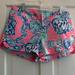 Lilly Pulitzer Shorts | Lilly Pulitzer Shorts. Size 6, In Really Good Condition. | Color: Blue/Pink | Size: 6