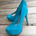 Jessica Simpson Shoes | Bright Cobalt Blue Jessica Simpson Pumps High Heel | Color: Blue | Size: 6.5