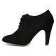 Lotus Sonia Womens Black Heeled Shoe - Size 8 UK - Black