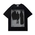 WANZ Men Streetwear Harajuku T-Shirt Hip Hop Dark Hours Letter Printed T Shirt Summer Short Sleeve Tshirt Cotton Casual Tops Tees-12,M