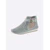 Stiefelette GEMINI, Damen, Gr. 40, blau (taubenblau), Glattleder, sportlich, Schuhe