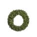 The Twillery Co.® Perego Artificial Christmas Wreath Traditional Faux in Green/White | 24 H x 24 W x 5 D in | Wayfair