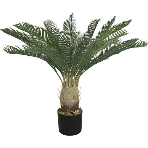 Künstliche Palme groß Kunstpalme Kunstpflanze Cycas Palme Cycaspalme künstlich Plastikpflanze