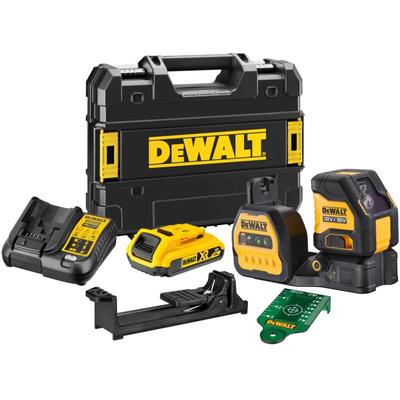 Kreuzlinien-Laser DCE088NG18, Grün, 18V, 1x 2,0 Ah und Ladegerät in tstak - Dewalt