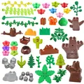 Grands blocs de plantes de la série forêt ornement d'extérieur fleur herbe arbre accessoires de