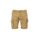 Shorts ALPHA INDUSTRIES "ALPHA Men - Crew Short" Gr. 29, Normalgrößen, grün (khaki) Herren Hosen Shorts