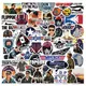 Autocollants du film Top Gun Maverick 50 pièces stickers art cool graffiti pour décorer