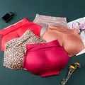 TUNIControl-Sous-vêtements pour femmes lingerie amincissante culotte push-up rembourrée en éponge