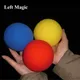 1 pièces 8cm doigt éponge balle (rouge jaune bleu) tours de magie classique magicien Illusion