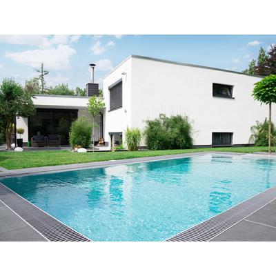 Schwimmbad Infinity® Bay 3,5x8,0m mit Überlauf