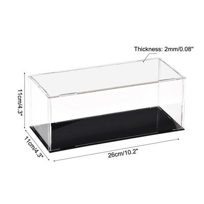 Acrylic Display Case Dustproof Showcase Cube Collectibles Show Box