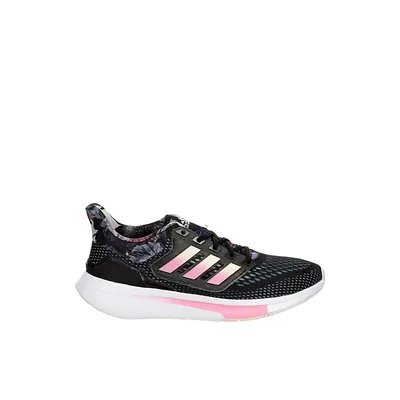 Adidas Womens Eq21 Run Running Shoe - Black Size 7M