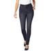 Plus Size Women's Comfort Curve Slim-Leg Jean by Woman Within in Indigo (Size 12 WP)