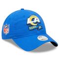 Women's New Era Royal Los Angeles Rams 2022 Sideline Adjustable 9TWENTY Hat