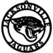 Black Jacksonville Jaguars 16'' Team Logo Cutout