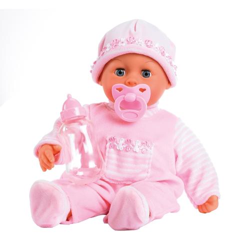 "Babypuppe BAYER ""First Words, rosa"" Puppen rosa Kinder Puppen"