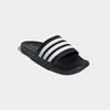 Badesandale ADIDAS SPORTSWEAR "COMFORT ADILETTE", Gr. 37, schwarz-weiß (core schwarz, cloud weiß, core schwarz), Synthetik, sportlich, Schuhe