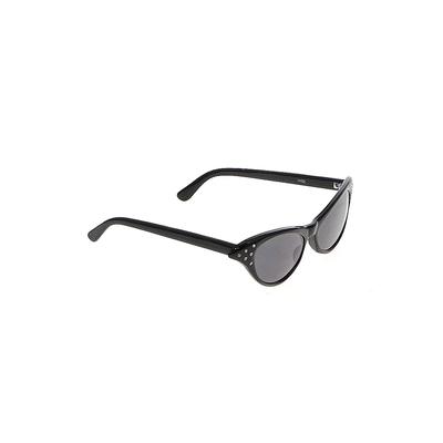 Dyce Apparel Sunglasses: Black Solid Accessories - Women's Size P
