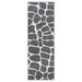 Gray/White 192 x 24 x 0.5 in Living Room Area Rug - Gray/White 192 x 24 x 0.5 in Area Rug - Everly Quinn Crocodile Light Grey Area Rug For Living Room, Dining Room, Kitchen, Bedroom, Kids, Made In USA | Wayfair