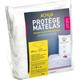 Protège matelas molleton achua Bonnet de 50 cm 90x210 cm - Blanc