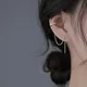 Boucles d'oreilles pour femmes longues pampilles pendants d'oreilles mode papercrans boucles