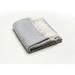 Light Gray Soft Acrylic Herringbone Throw Blanket