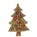 Christmas Tree Advent Countdown Calendar Festive Polyester Holiday Decoration