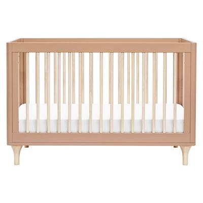 Babyletto Lolly 3-In-1 Convertible Crib with Toddler Bed Conversion Kit - Canyon/Washed Natural
