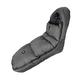 CozyMe Stroller Sleeping Bag-High Performance Universal Stroller Footmuff Sack-Front Piece Adjustable&Removable Bunting Bag- Adaptable for All Kinds Pram Buggy Pushchair-Heather Grey