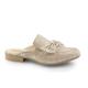 Marc Shoes Damen Casual Sabot Glattleder medium Fußbett: Nicht herausnehmbar 42,0 Caruso Nude