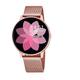 Lotus 50015/A Women's Digital Smartwatch Watch with Stainless Steel Strap, Rose Gold