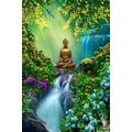Puzzles for Adults 1500 Piece Buddha Statue Wooden Puzzles-Puzzle Hands-on Game-Family Decoration (F2, 1500 Piece)