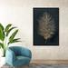 Oliver Gal Metallic Quill Modern Black - Picture Frame Painting on Paper in Black/Brown | 56 H x 38 W x 0.75 D in | Wayfair 45600_36x54_PAPER_FLAT