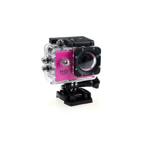 Action Cam , Action Kamera Anti-Shake-Unterstützung Externes Mikrofon Unterwasserkamera 30M