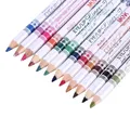 Crayon à barrage de couleurs mélangées eye-liner imperméable stylo de beauté cosmétiques pour les