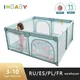 IMBABY-Parc pour enfants avec anneaux nervurés clôture gratuite barrière de sécurité IkPit