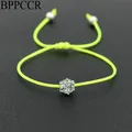Bracelet tressé avec ULrouge pour femme bracelets à cordes PCCR 11 couleurs argent document