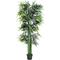 Outsunny Pianta di Bambù Artificiale da 180cm Decorazione per Casa e Ufficio