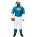 Men's Aqua Miami Dolphins Game Day Costume