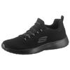 Slip-On Sneaker SKECHERS "DYNAMIGHT", Herren, Gr. 39, schwarz (schwarz uni), Textil, unifarben, sportlich, Schuhe, Sneaker, Sommerschuh, Freizeitschuh mit Gummizug zum Schlupfen, Topseller