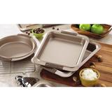 Anolon Advanced Bakeware Nonstick Cookie Pan/Sheet, 10 Inch x 15 Inch, w/ Silicone Grips Steel in Gray | 1.25 H x 10 W in | Wayfair 57033