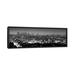 East Urban Home 'Los Angeles Skyline Cityscape' Photographic Print on Canvas Canvas, Wood in Black/Gray/White | 20" H x 60" W x 1.5" D | Wayfair