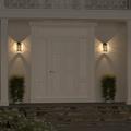 Inlight 1-Light Farmhouse Outdoor Porch Exterior Wall Lantern, Matte Black, Bulb Not Include Aluminum/Glass/Metal in Black/Gray | Wayfair