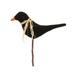 The Holiday Aisle® Crow on Stick | 9 H x 8.5 W x 2 D in | Wayfair 3808760F29524A85B62E8CA17EABF759