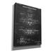 Williston Forge Amphibian Aircraft Blueprint Patent Chalkboard - Wrapped Canvas Print Plastic in Black/White | 34 H x 26 W x 1.5 D in | Wayfair