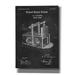 17 Stories Cage Trap Blueprint Patent Chalkboard - Wrapped Canvas Print Canvas in Black/White | 26 H x 18 W x 0.75 D in | Wayfair