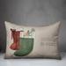 The Holiday Aisle® Deyon Rectangular Throw Cushion Polyester/Polyfill blend | 14 H x 20 W x 1.5 D in | Wayfair 10153FA622C74F739652301E9EBBF90D